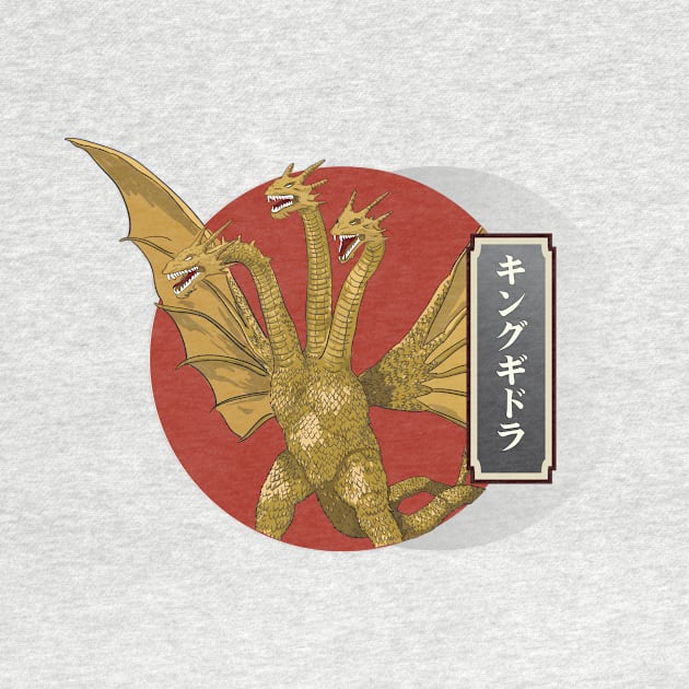 King Ghidorah by The Graphicallist